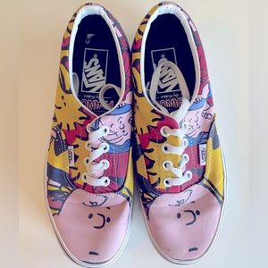 Vans X Era Peanuts Charlie Brown Snoopy Shoes Rare 2017